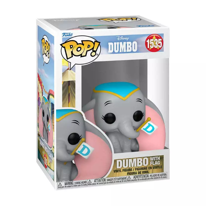 Funko Pop! Animation Disney Dumbo With Flag 1535